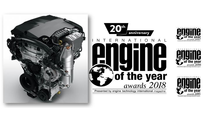 El motor de gasolina Turbo PureTech de Groupe PSA recibe, por 4º año consecutivo, el premio mundial al motor del año El motor de gasolina Turbo PureTech de Groupe PSA recibe, por 4º año consecutivo, el premio mundial al motor del año