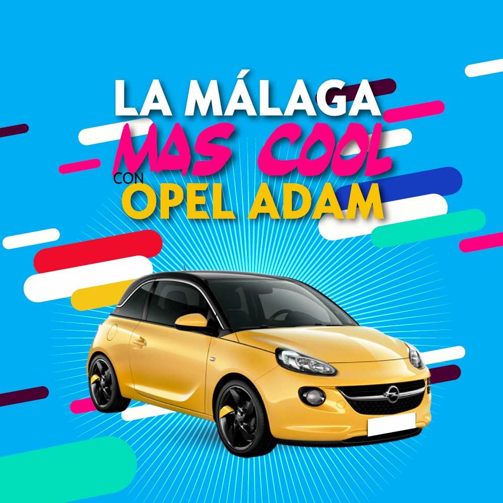 Opel Adam y la Málaga más cool Opel Adam y la Málaga más cool