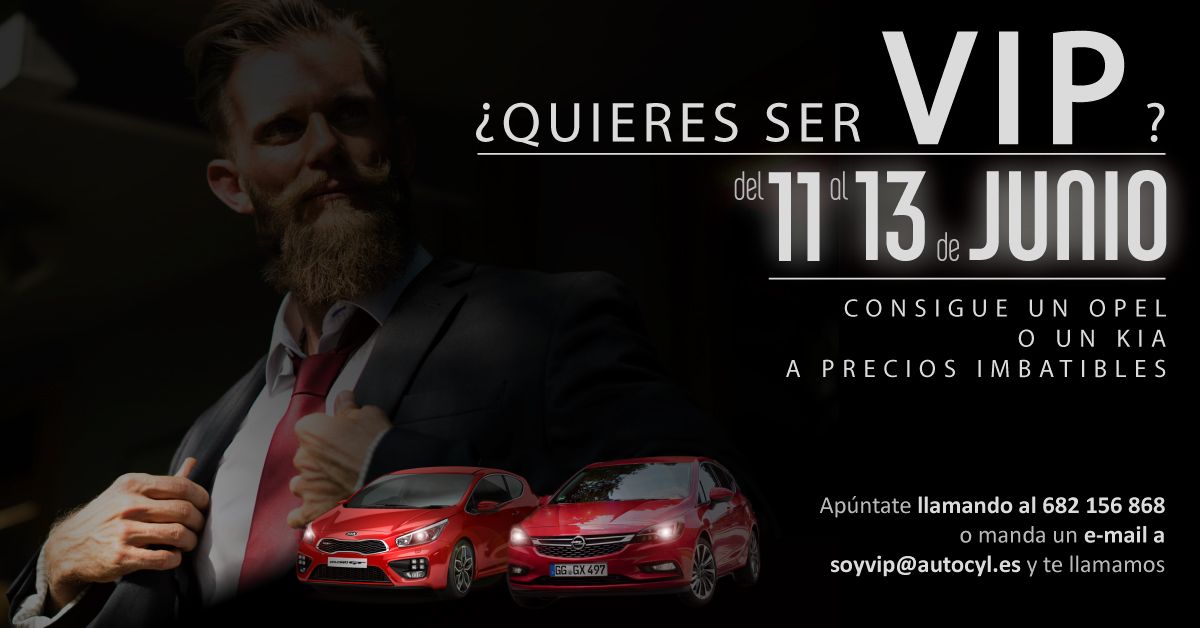 ¿Quieres ser VIP? ¿Quieres ser VIP?