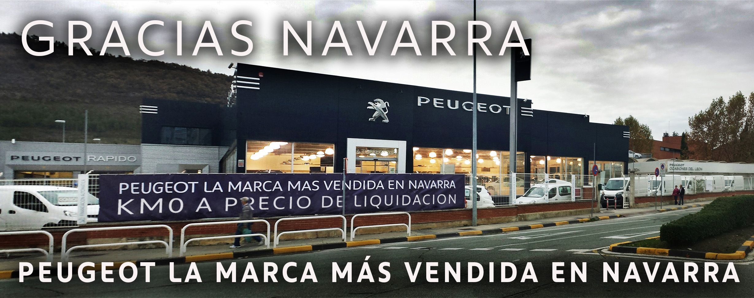 PEUGEOT LA MARCA MÁS VENDIDA EN NAVARRA PEUGEOT LA MARCA MÁS VENDIDA EN NAVARRA