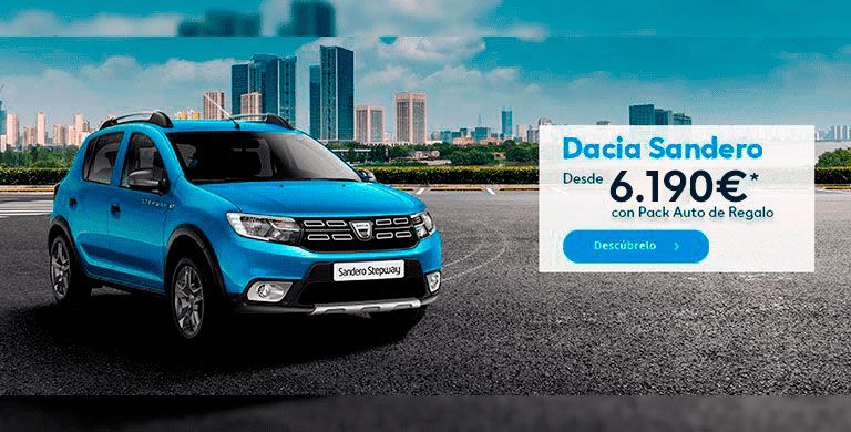 Dacia Sandero con Pack Auto de Regalo Dacia Sandero con Pack Auto de Regalo