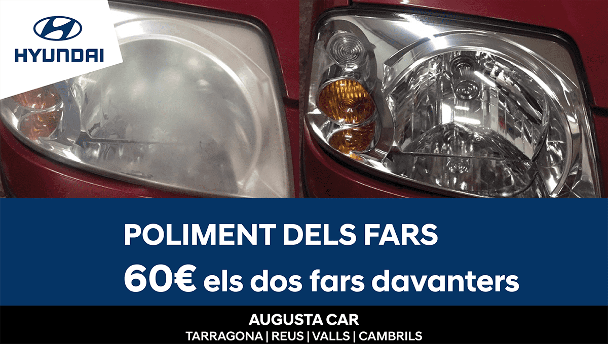Pulido de faros Pulido de faros