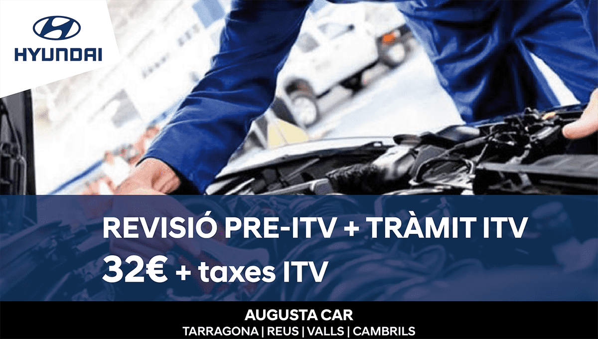 Revisió pre-ITV + tràmit ITV Revisió pre-ITV + tràmit ITV