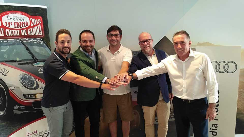 Audi Gandia Motors será el Patrocinador Oficial del Rally Ciutat de Gandia y el Trofeo Villa de Pego 2018. Audi Gandia Motors será el Patrocinador Oficial del Rally Ciutat de Gandia y el Trofeo Villa de Pego 2018.