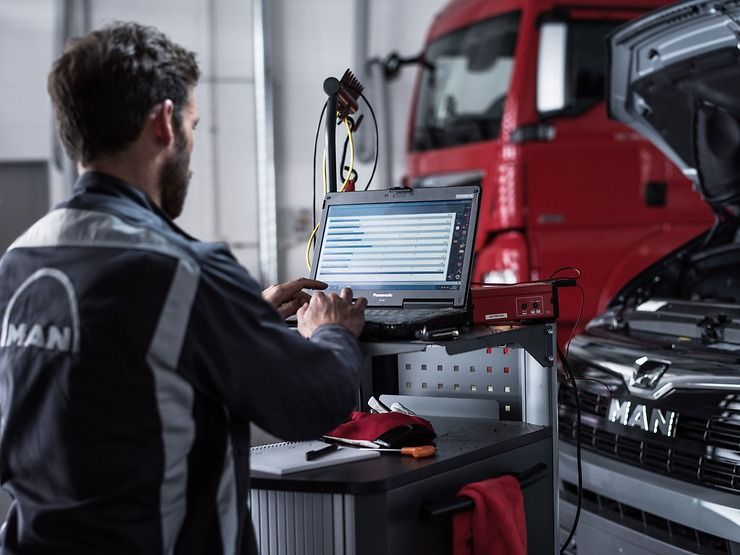 El camino hacia un taller digital: MAN Truck & Bus y Solera se asocian El camino hacia un taller digital: MAN Truck & Bus y Solera se asocian