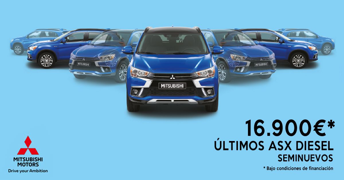 ÚLTIMOS ASX DIESEL MOTION POR 16.900€ ÚLTIMOS ASX DIESEL MOTION POR 16.900€