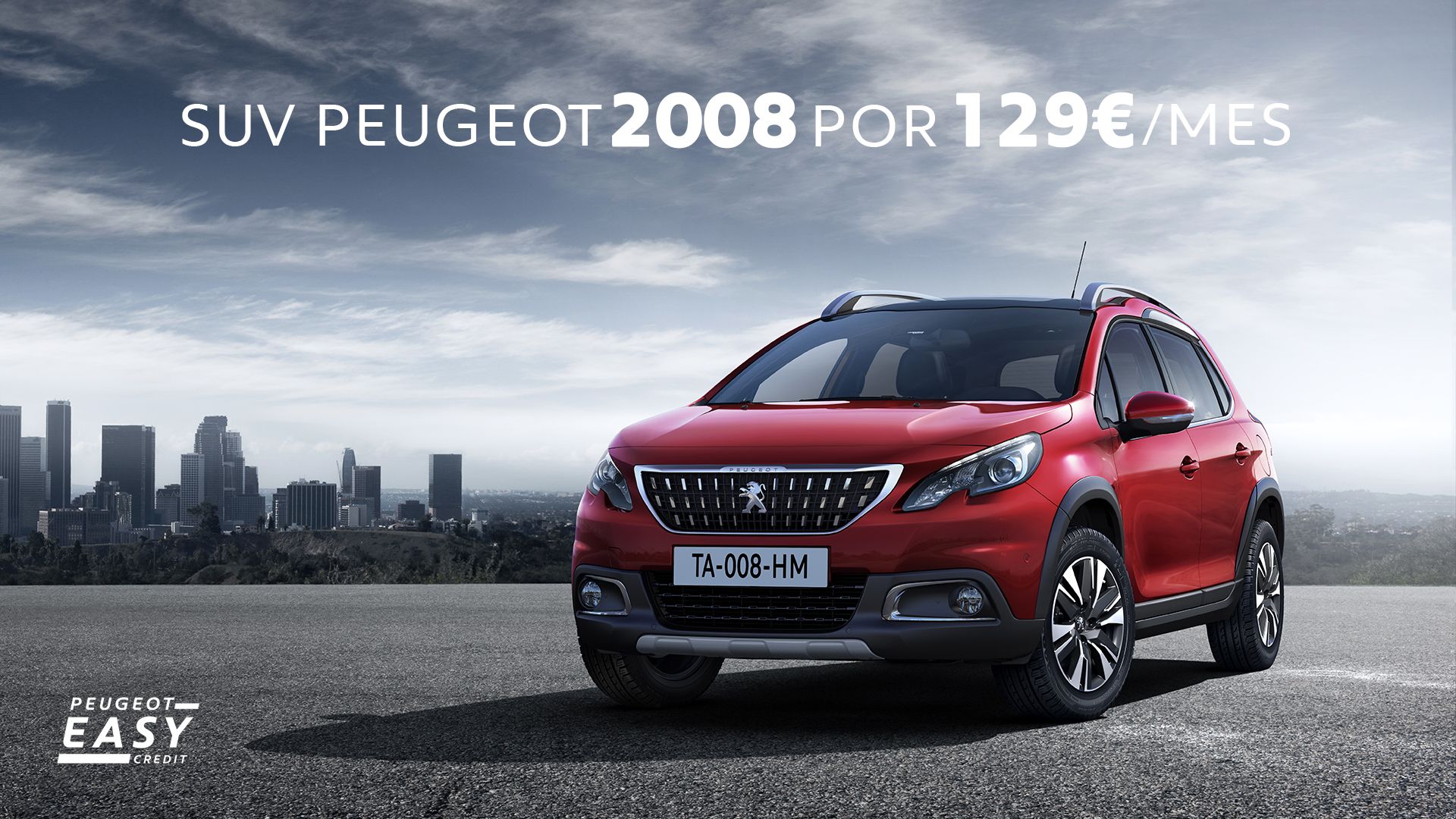 Estrena un Peugeot 2008 con Navegador y Mirror Screen por sólo 129€/mes Estrena un Peugeot 2008 con Navegador y Mirror Screen por sólo 129€/mes