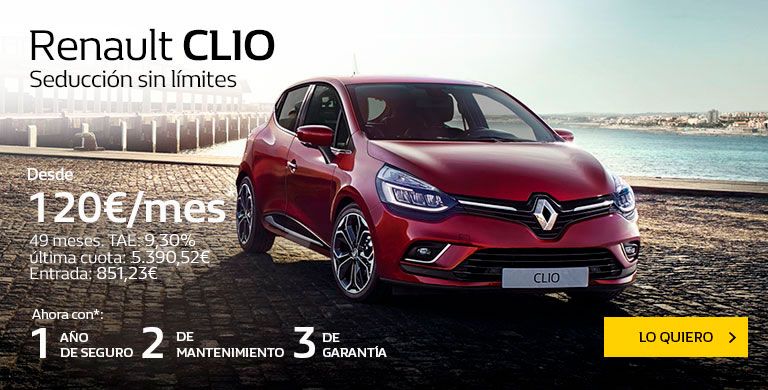 Renault CLIO Seducción sin límites Renault CLIO Seducción sin límites
