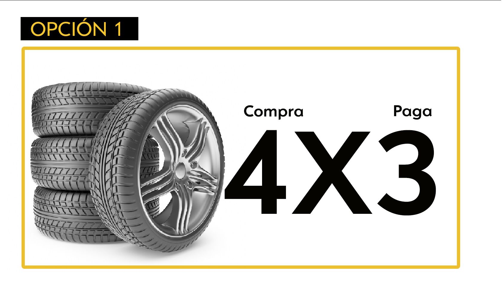 OFERTA CAMBIO DE NEUMÁTICOS OFERTA CAMBIO DE NEUMÁTICOS