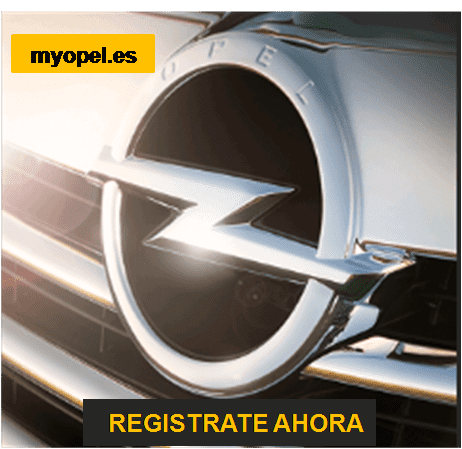 Registrate en myOpel.es Registrate en myOpel.es
