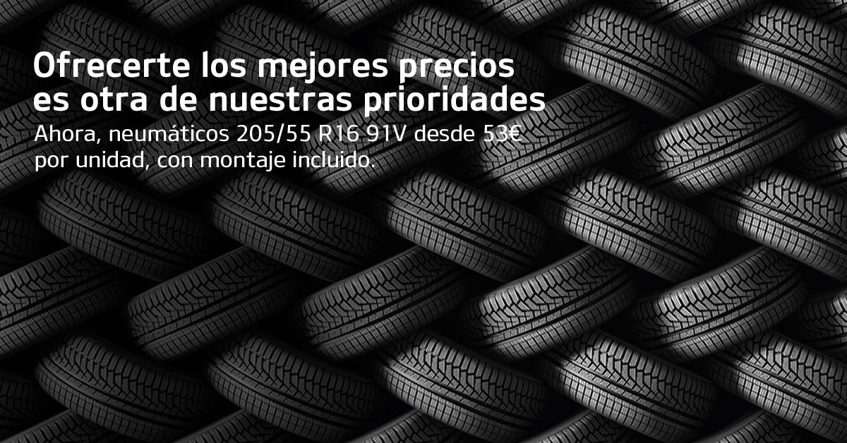 ¡Promoción Neumáticos! ¡Promoción Neumáticos!