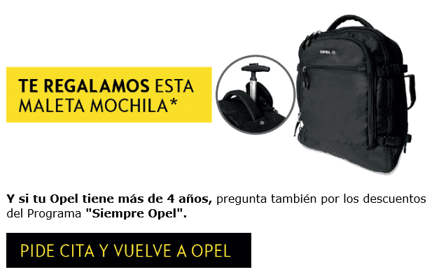 ¿Quieres hacerte con esta maleta - mochila? ¿Quieres hacerte con esta maleta - mochila?