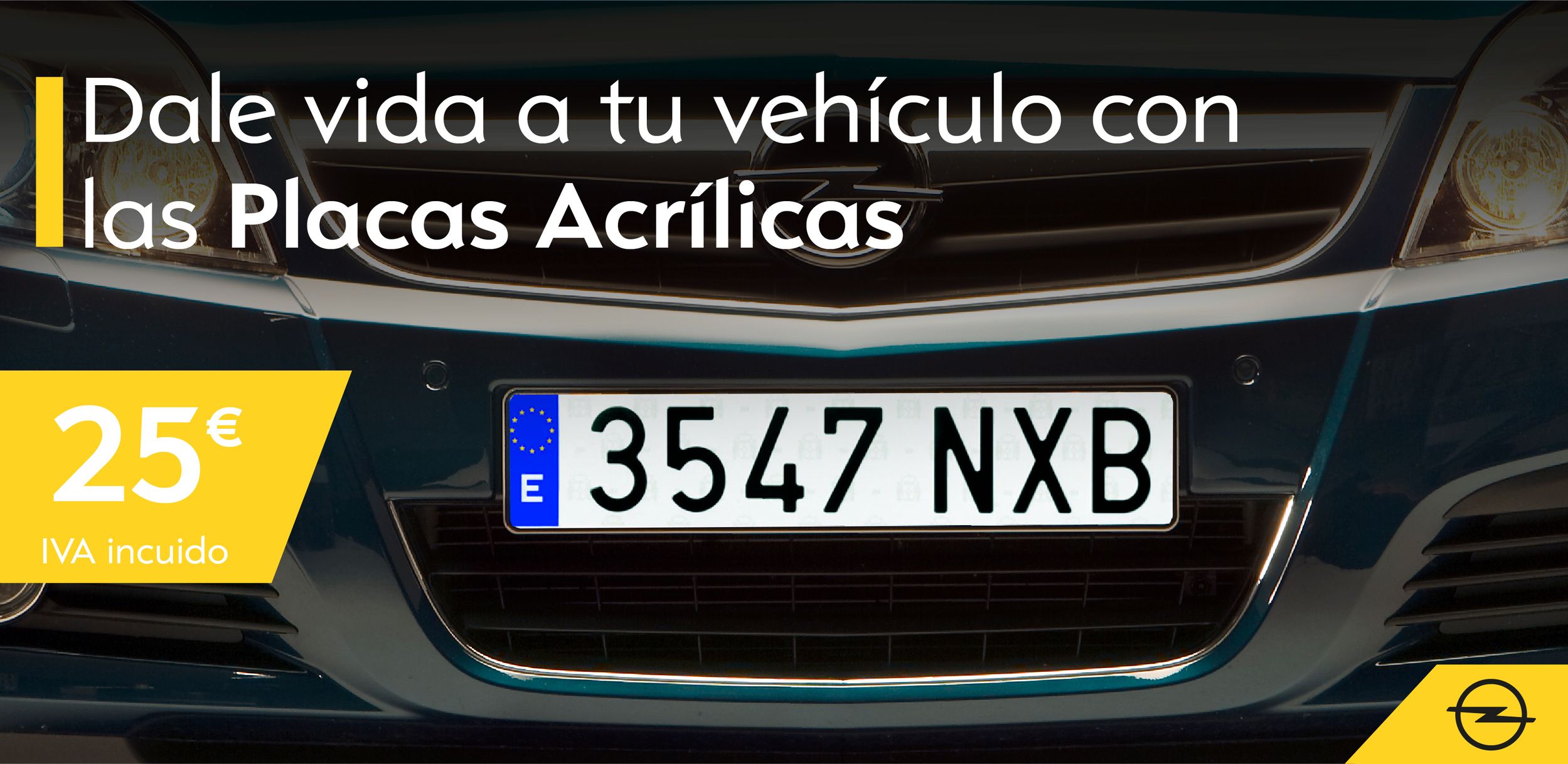 MATRÍCULAS ACRÍLICAS MATRÍCULAS ACRÍLICAS