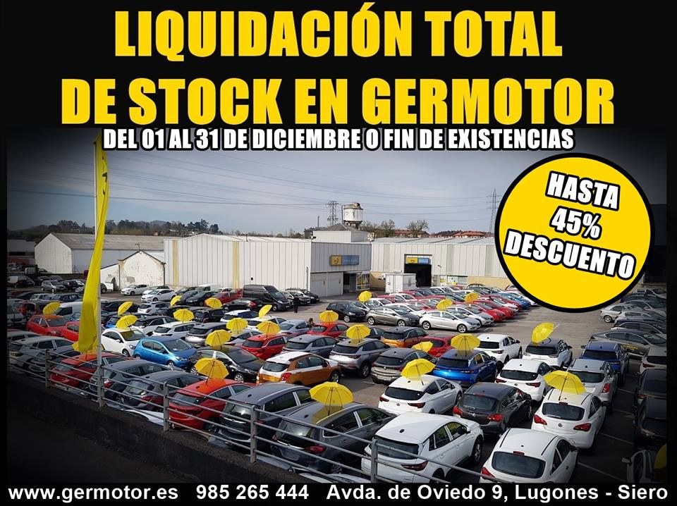 LIQUIDACIÓN TOTAL DE STOCK EN GERMOTOR!!! LIQUIDACIÓN TOTAL DE STOCK EN GERMOTOR!!!