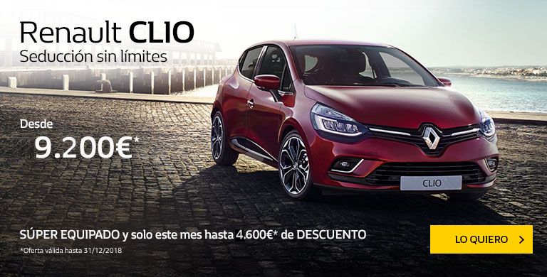Renault CLIO hasta 31/12 Renault CLIO hasta 31/12