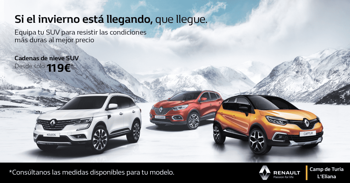 Cadenas de acero TR SUV RENAULT Cadenas de acero TR SUV RENAULT