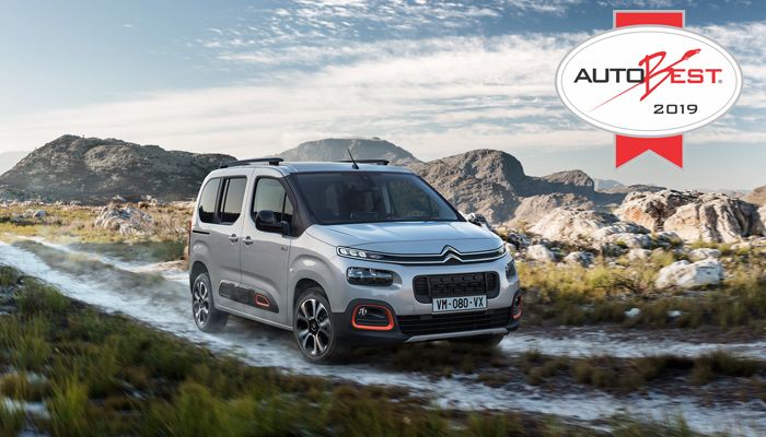 EL NUEVO CITROËN BERLINGO RECIBE EL PREMIO AUTOBEST 2019 EL NUEVO CITROËN BERLINGO RECIBE EL PREMIO AUTOBEST 2019