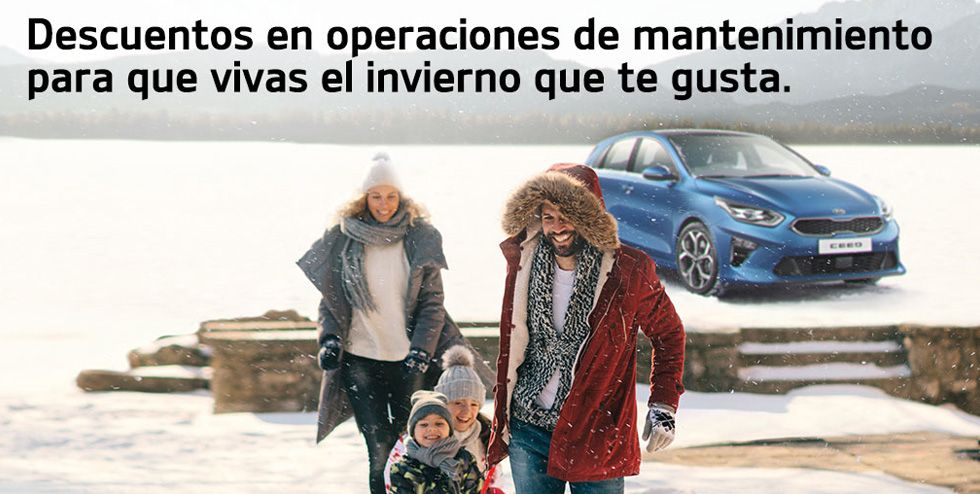 VIVE EL INVIERNO MÁS SEGURO CON NUESTROS DESCUENTOS EN MANTENIMIENTO VIVE EL INVIERNO MÁS SEGURO CON NUESTROS DESCUENTOS EN MANTENIMIENTO