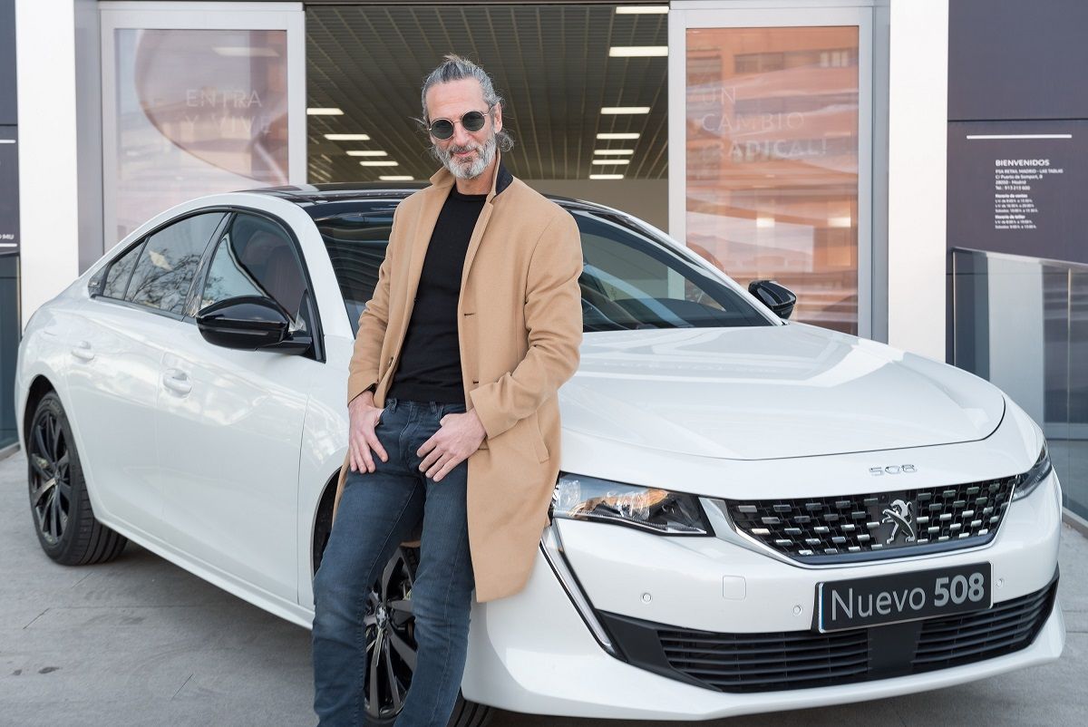 Ernesto Alterio, embajador exclusivo del nuevo Peugeot 508 Ernesto Alterio, embajador exclusivo del nuevo Peugeot 508