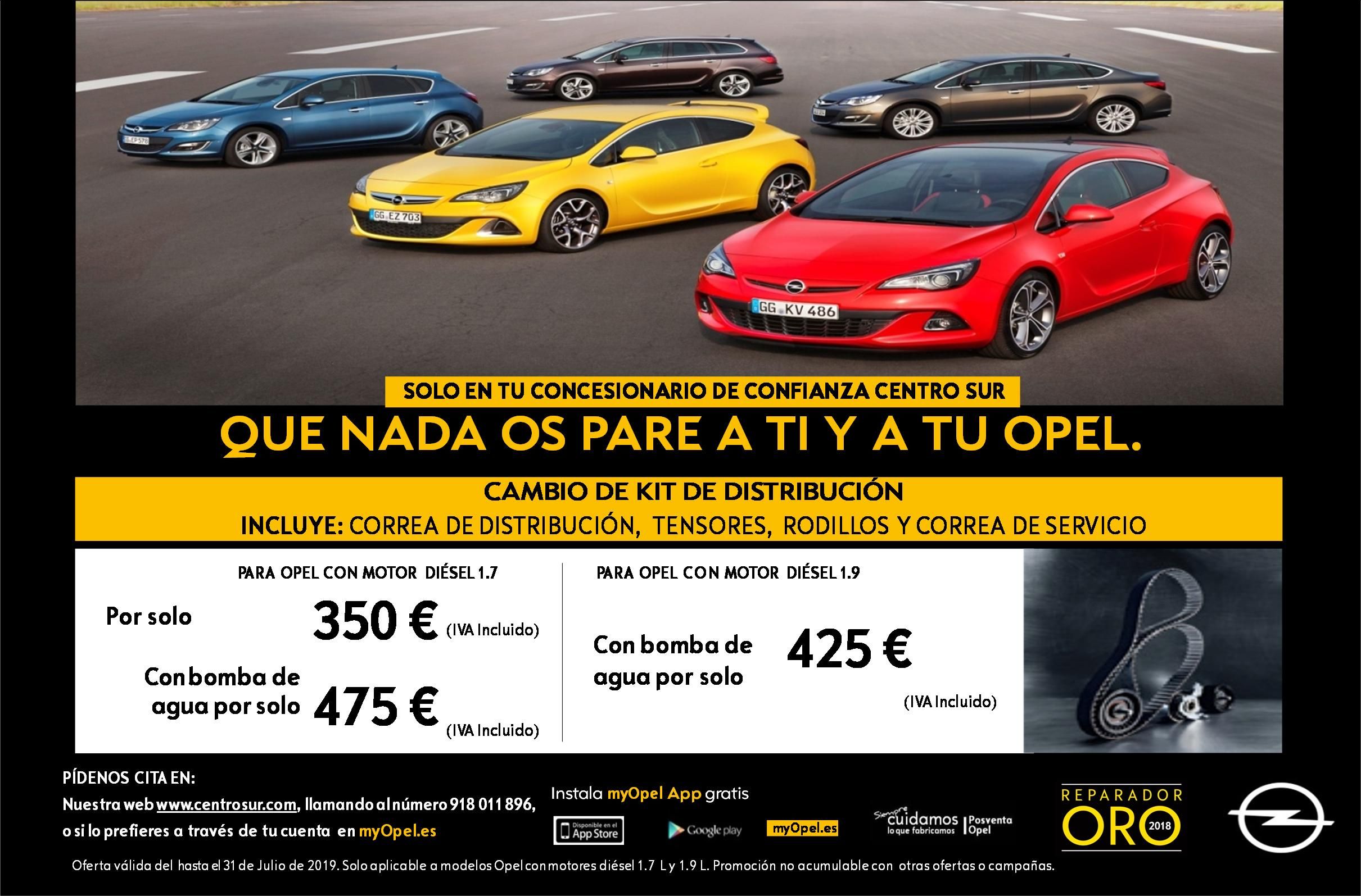 Oferta cambio de distribución motores 1.7 y 1.9 diesel Oferta cambio de distribución motores 1.7 y 1.9 diesel