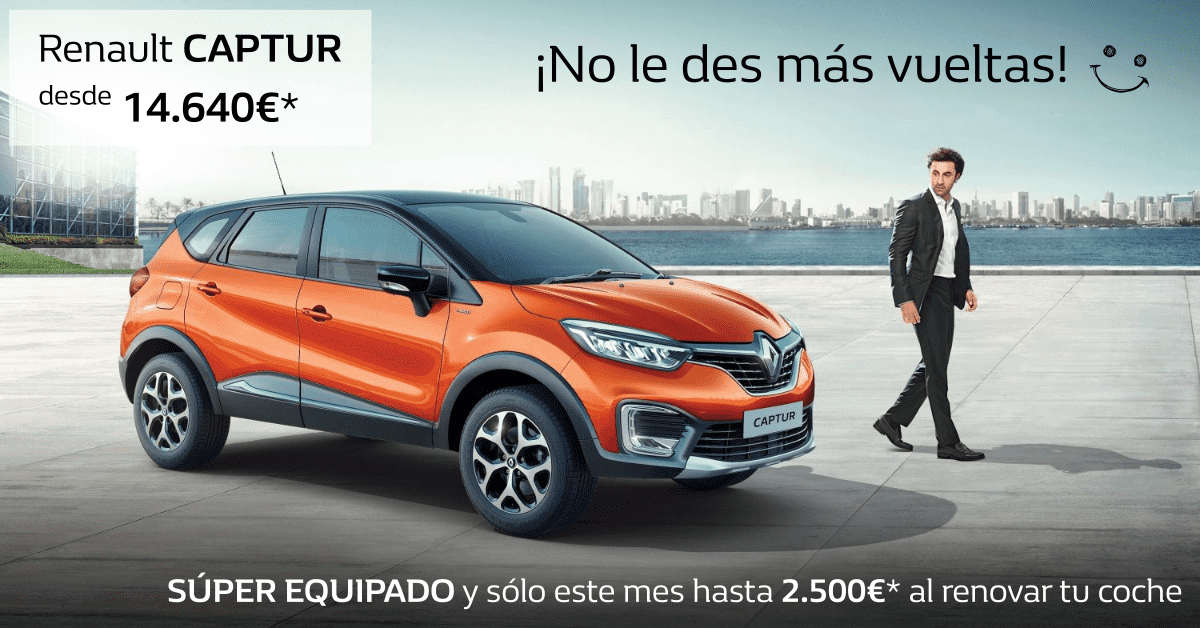 Renault CAPTUR - Renueva tu coche Renault CAPTUR - Renueva tu coche