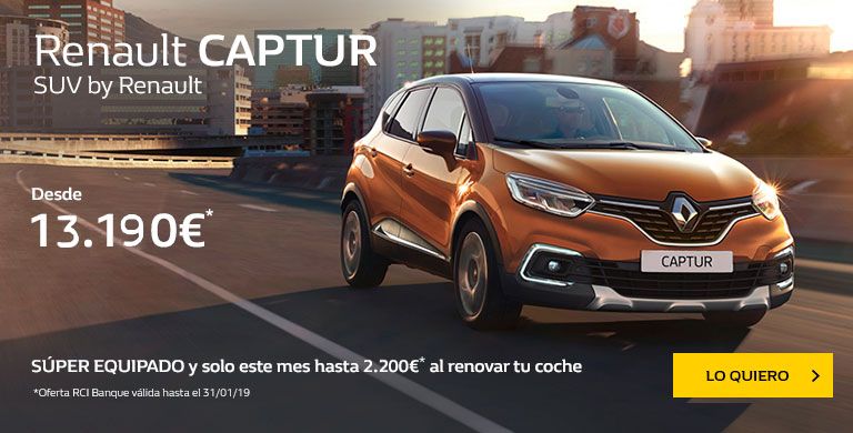 Renault CAPTUR hasta el 31/01 Renault CAPTUR hasta el 31/01