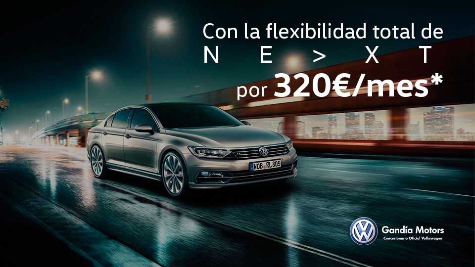 Passat: Elegancia y tecnología por 320€/mes Passat: Elegancia y tecnología por 320€/mes