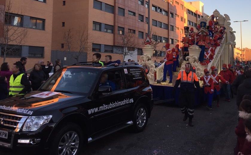 MITSUBISHI COLABORA CON LA CABALGATA DE REYES MAGOS EN SAN SEBASTIAN DE LOS REYES EN 2019 MITSUBISHI COLABORA CON LA CABALGATA DE REYES MAGOS EN SAN SEBASTIAN DE LOS REYES EN 2019