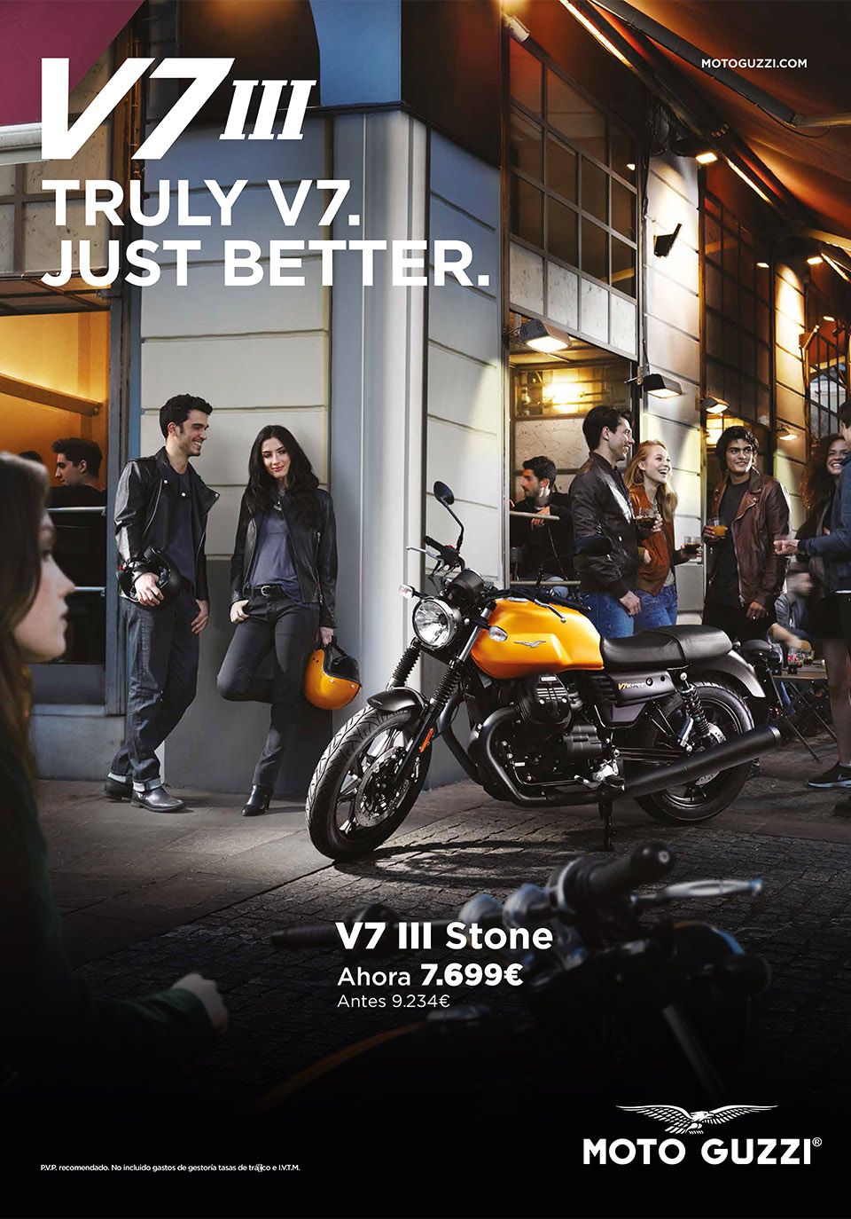 Un clásico a un precio único: Moto Guzzi V7 III Stone por sólo 7.699€ Un clásico a un precio único: Moto Guzzi V7 III Stone por sólo 7.699€