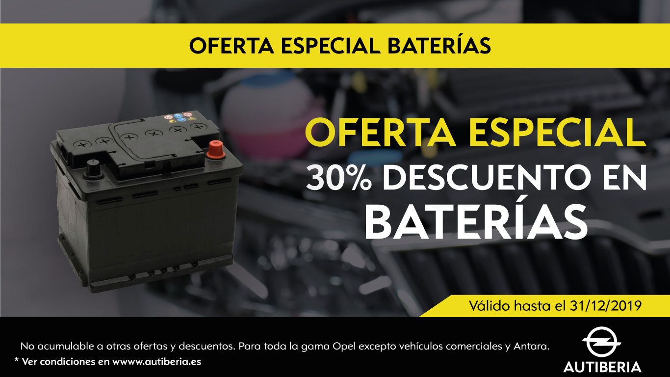 OFERTA ESPECIAL BATERIAS. OFERTA ESPECIAL BATERIAS.