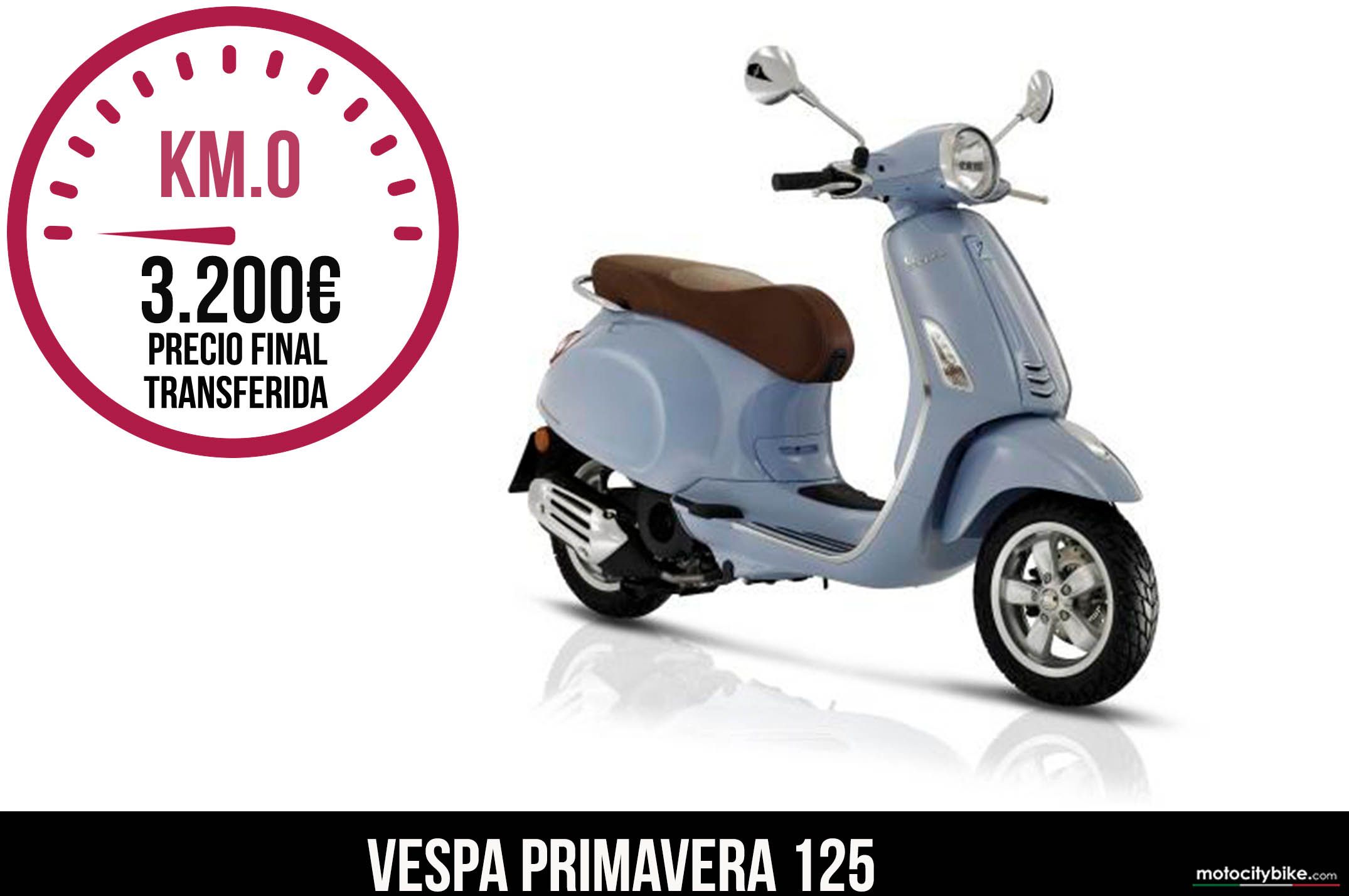Vespa Primavera 125 azul Vespa Primavera 125 azul