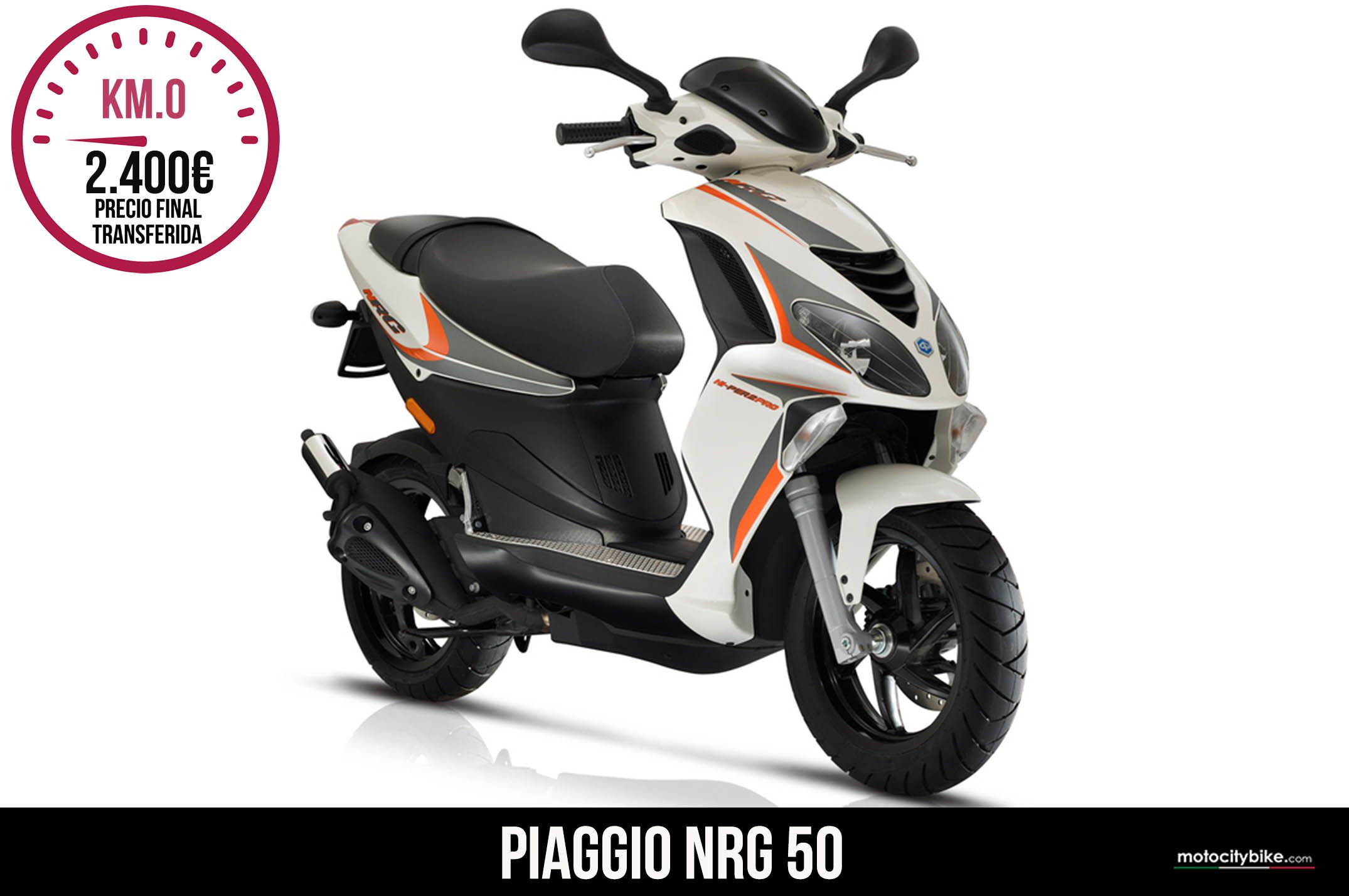 Piaggio nrg 50 blanco Piaggio nrg 50 blanco