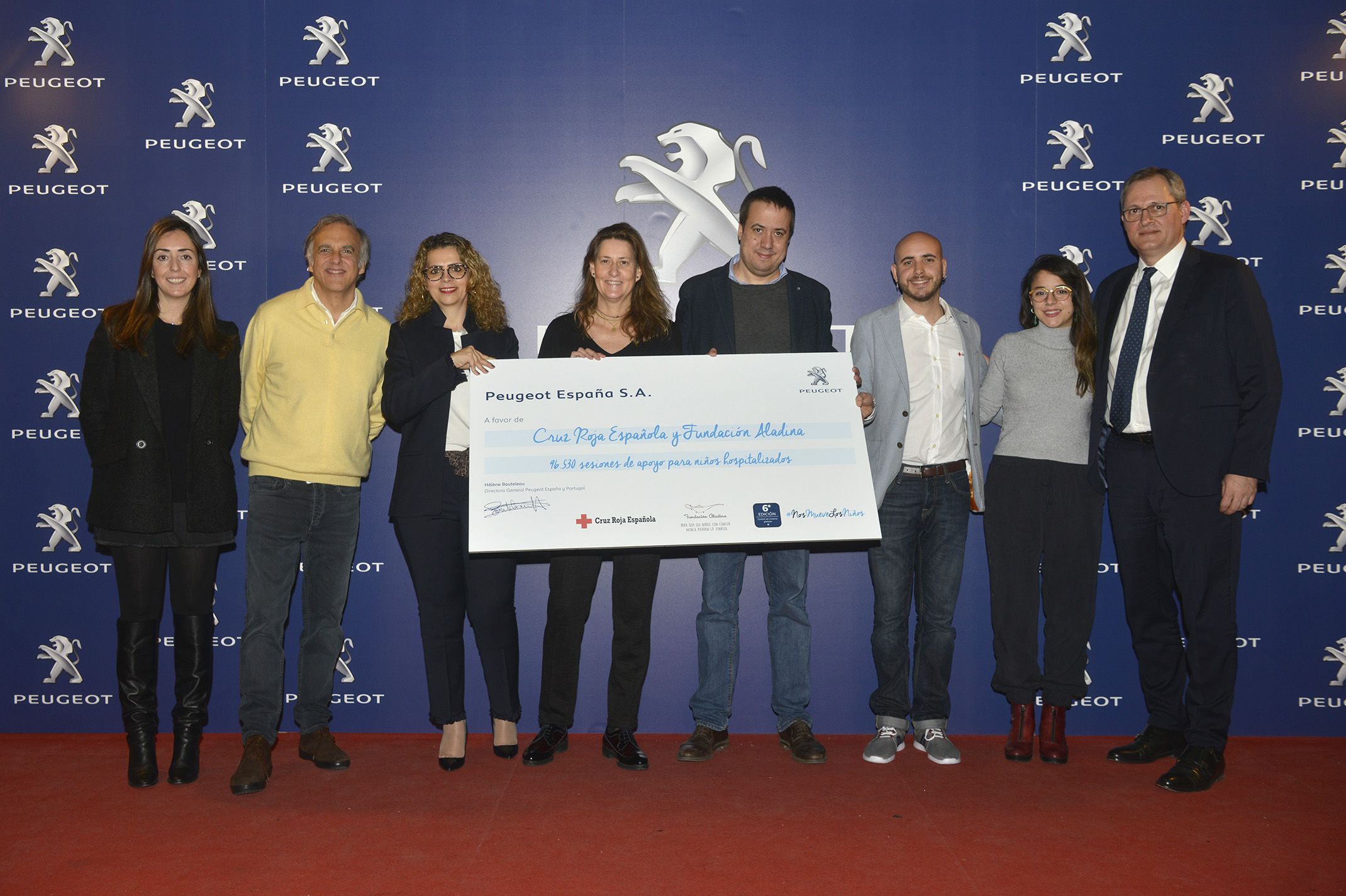 Las Revisiones Solidarias Peugeot recaudan 96.530 sesiones de apoyo para niños hospitalizados Las Revisiones Solidarias Peugeot recaudan 96.530 sesiones de apoyo para niños hospitalizados