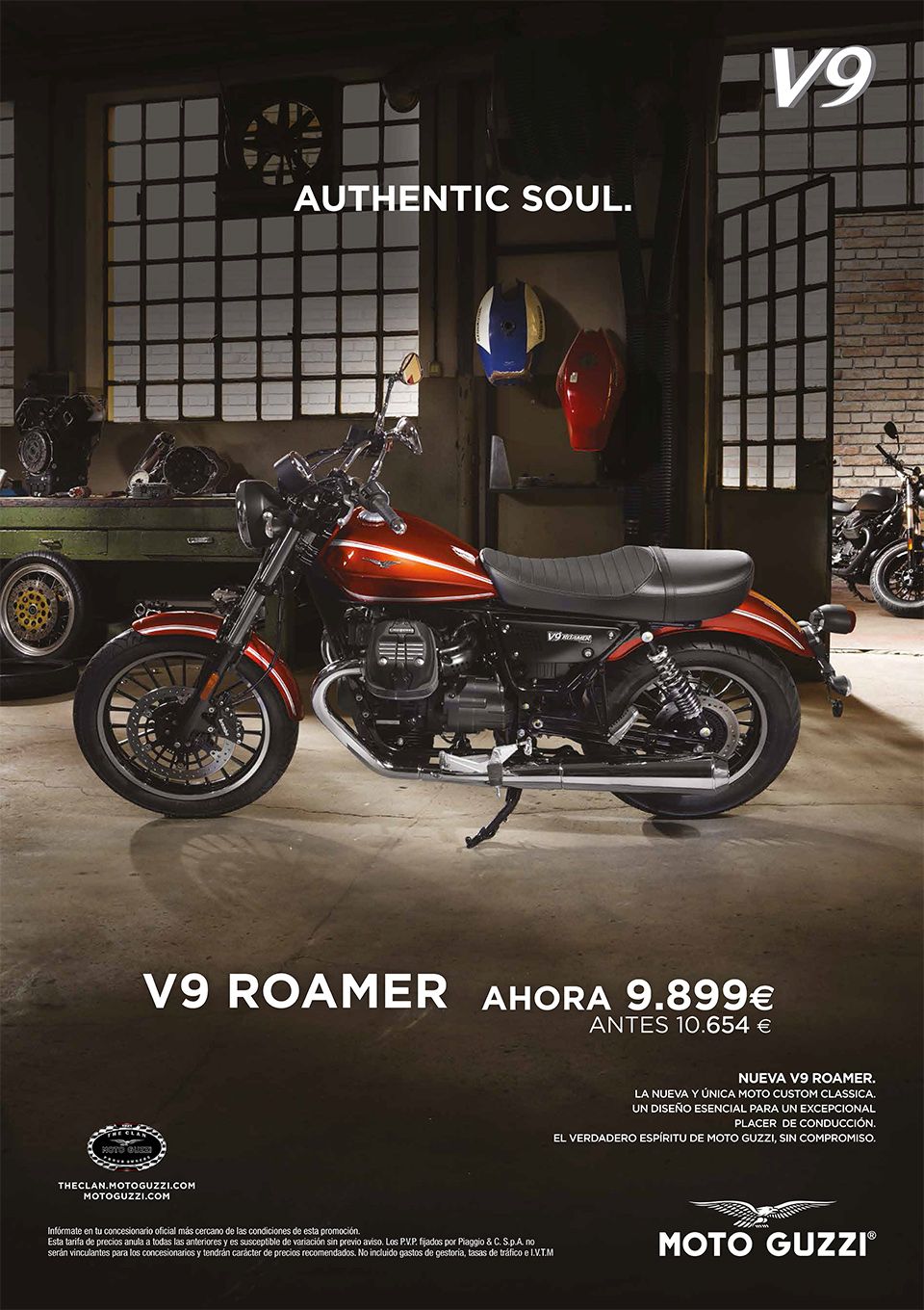 V9 ROAMER: LA CUSTOM COSMOPOLITA DE MOTO GUZZI V9 ROAMER: LA CUSTOM COSMOPOLITA DE MOTO GUZZI