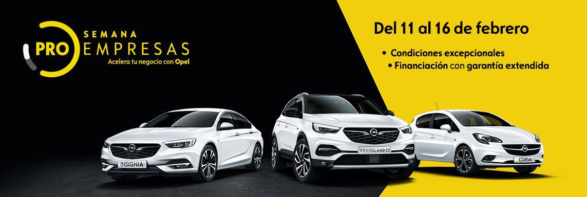 SEMANA PROEMPRESAS. ACELERA TU NEGOCIO CON OPEL SEMANA PROEMPRESAS. ACELERA TU NEGOCIO CON OPEL