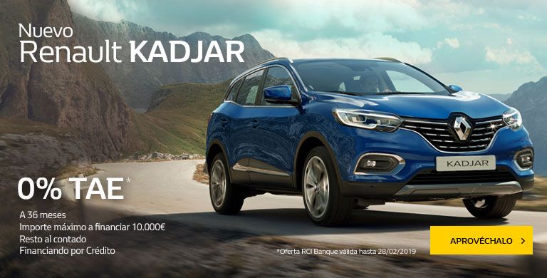 Renault KADJAR hasta 28/02/2019 Renault KADJAR hasta 28/02/2019