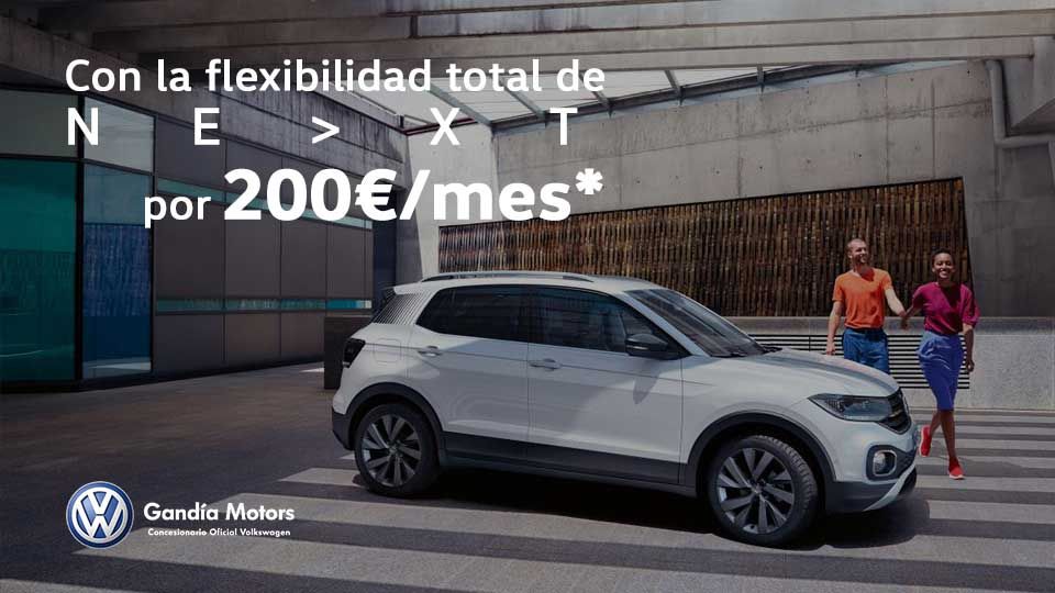 Nuevo T-Cross, tu SUV urbano por 200€/mes Nuevo T-Cross, tu SUV urbano por 200€/mes