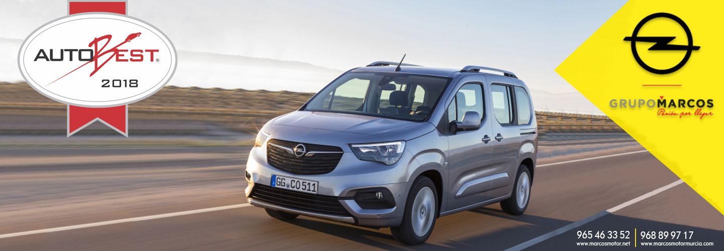 Opel Combo Life la "Mejor compra de coche en Europa 2019" Opel Combo Life la "Mejor compra de coche en Europa 2019"