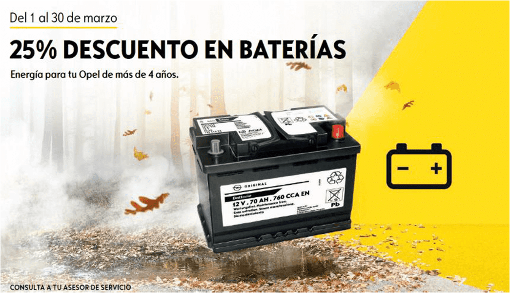 Energía para tu Opel de más de 4 años Energía para tu Opel de más de 4 años