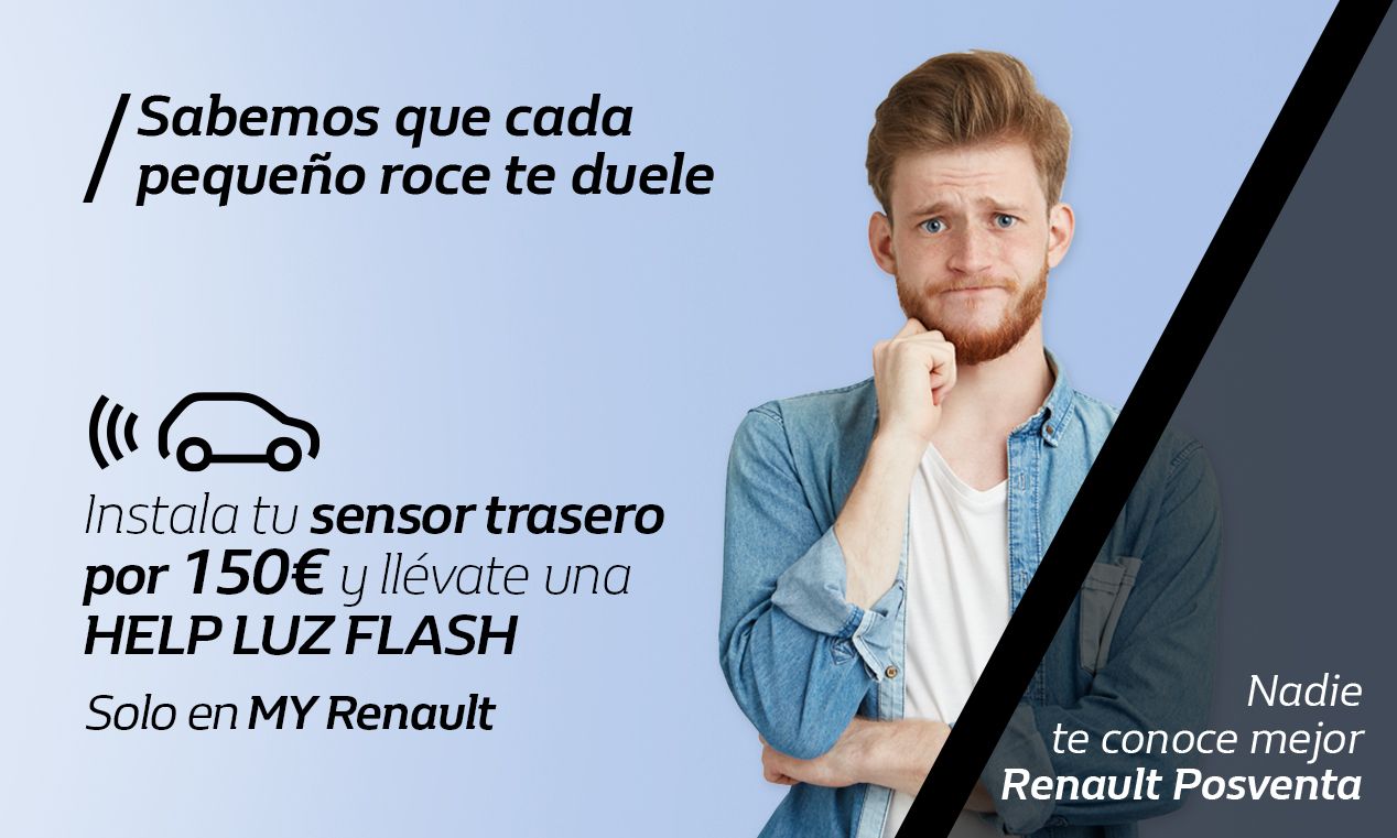 HELP FLASH de REGALO al instalar tu Sensor de Parking HELP FLASH de REGALO al instalar tu Sensor de Parking