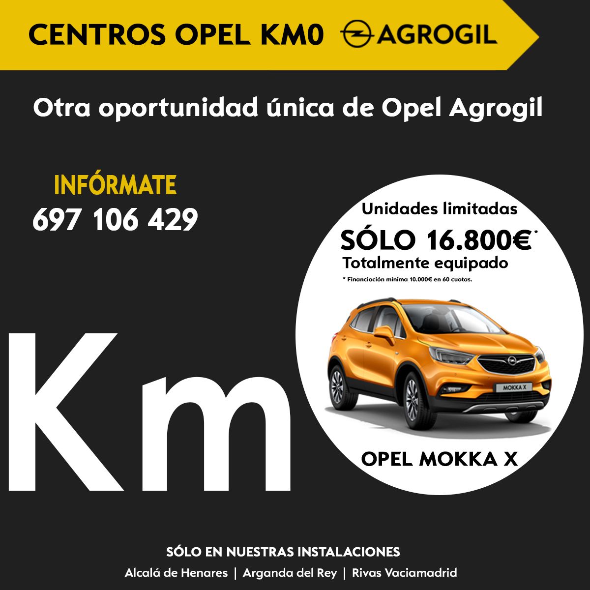 Mokka X km0 desde 16.800€ Mokka X km0 desde 16.800€