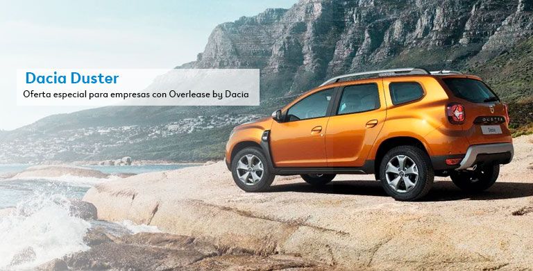 DACIA DUSTER desde 232€/mes* oferta válida hasta 30/04/2019 DACIA DUSTER desde 232€/mes* oferta válida hasta 30/04/2019