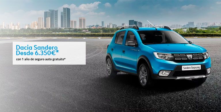DACIA SANDERO hasta 30/04/2019 DACIA SANDERO hasta 30/04/2019