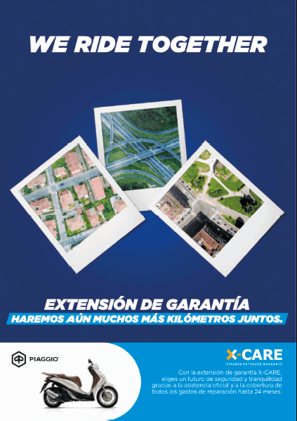 EXTENSION DE GARANTIA PIAGGIO EXTENSION DE GARANTIA PIAGGIO