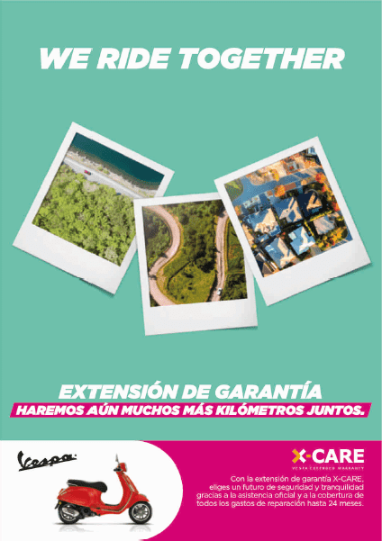 AHORA VESPA AMPLIA TUS GARANTIAS AHORA VESPA AMPLIA TUS GARANTIAS