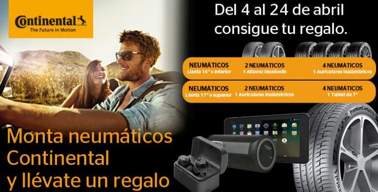 Regalo seguro con Continental Regalo seguro con Continental