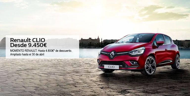 Renault Clio hasta 30/04/2019 Renault Clio hasta 30/04/2019