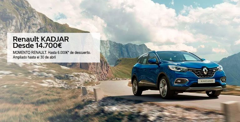 Renault KADJAR hasta 30/04/2019 Renault KADJAR hasta 30/04/2019