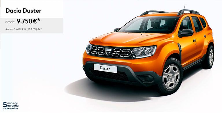 Nuevo Dacia DUSTER hasta el 31/05/2019 Nuevo Dacia DUSTER hasta el 31/05/2019