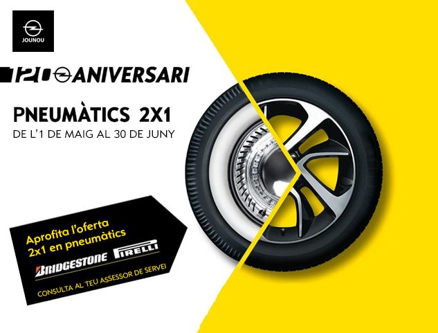 OPEL: TOCA CANVIAR PNEUMÀTICS! OPEL: TOCA CANVIAR PNEUMÀTICS!